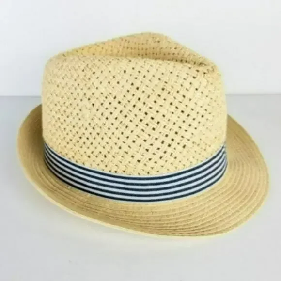 INC International Concepts Open-Braid Fedora - Tan - Picture 3 of 3
